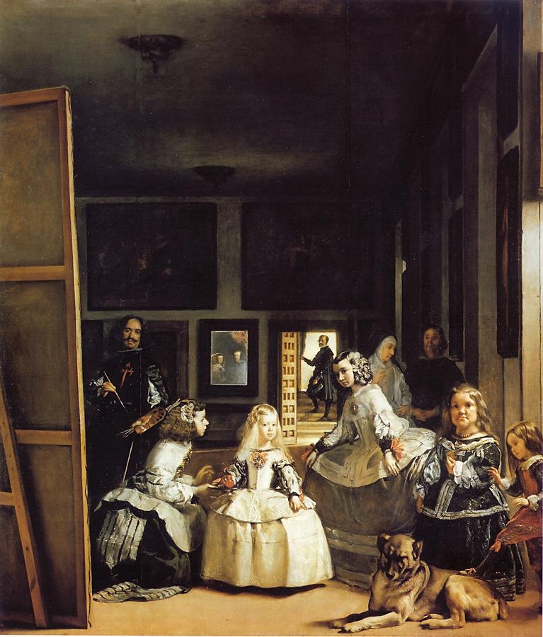 Las Meninas meaning The Maids of Honour in English is an oil painting that